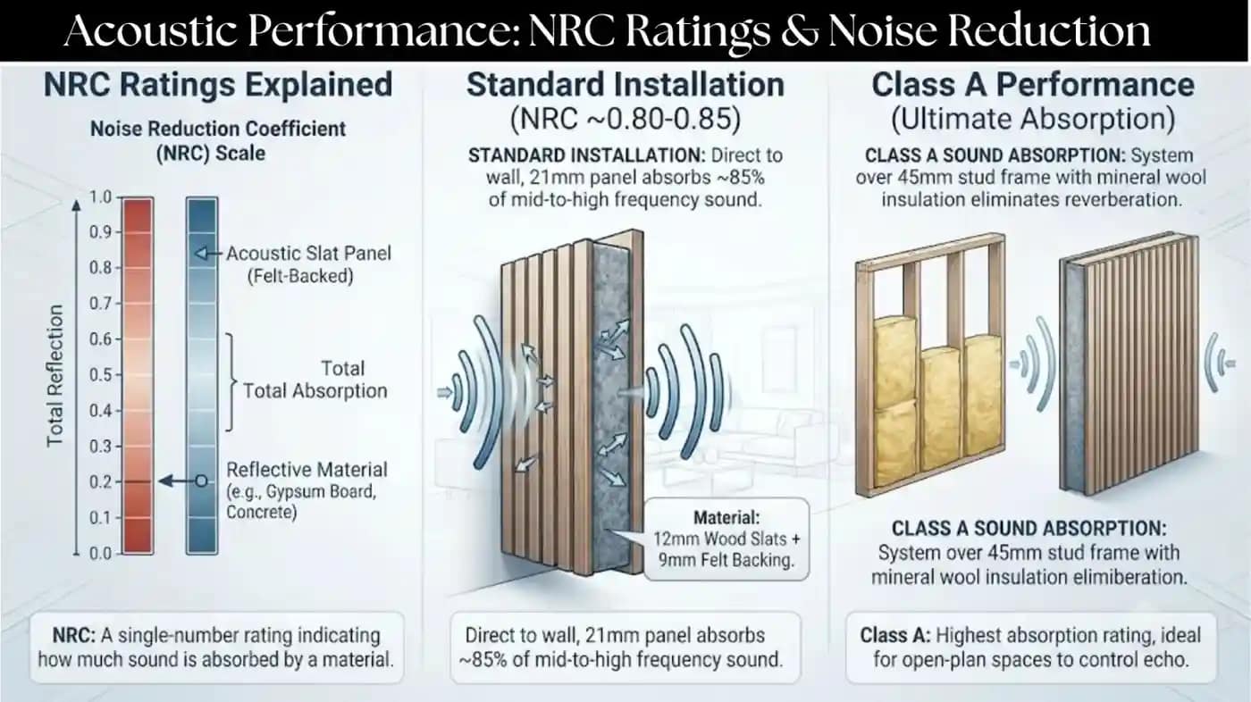 Acoustic Performance NRC Ratings Noise Reduction