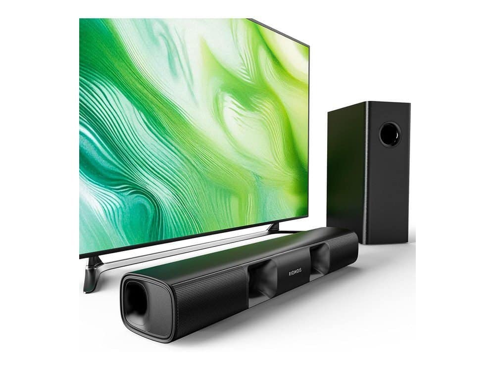 90W Compact 2.1 Soundbar with Built-in Subwoofer