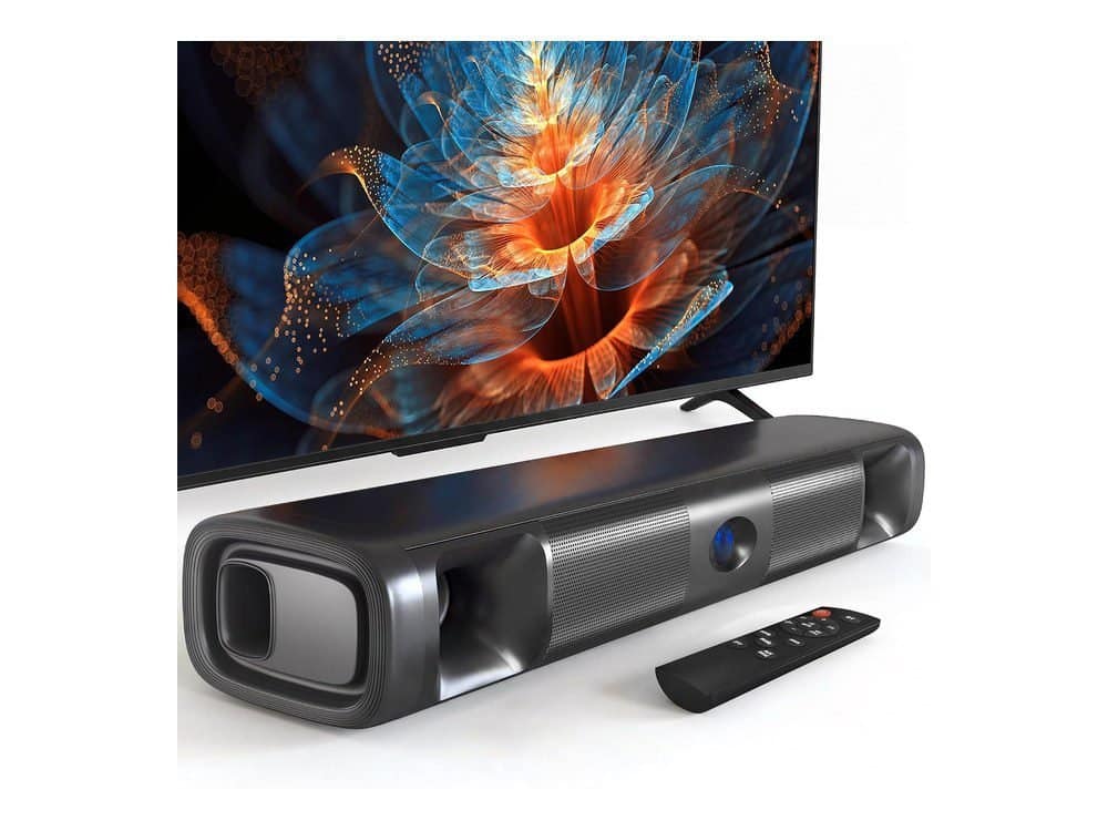60W Deep Bass Soundbar with Clear Voice Mode
