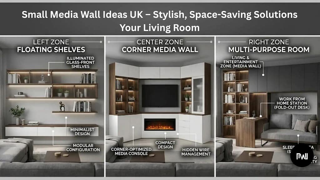 Small Media Wall Ideas UK – Stylish, Space-Saving Solutions for Your Living Room