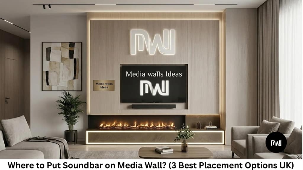 Where to Put Soundbar on Media Wall (3 Best Placement Options UK)