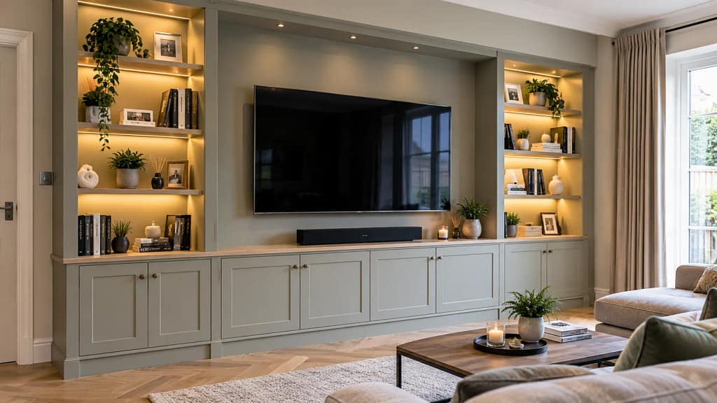 Living Room TV Wall Ideas UK