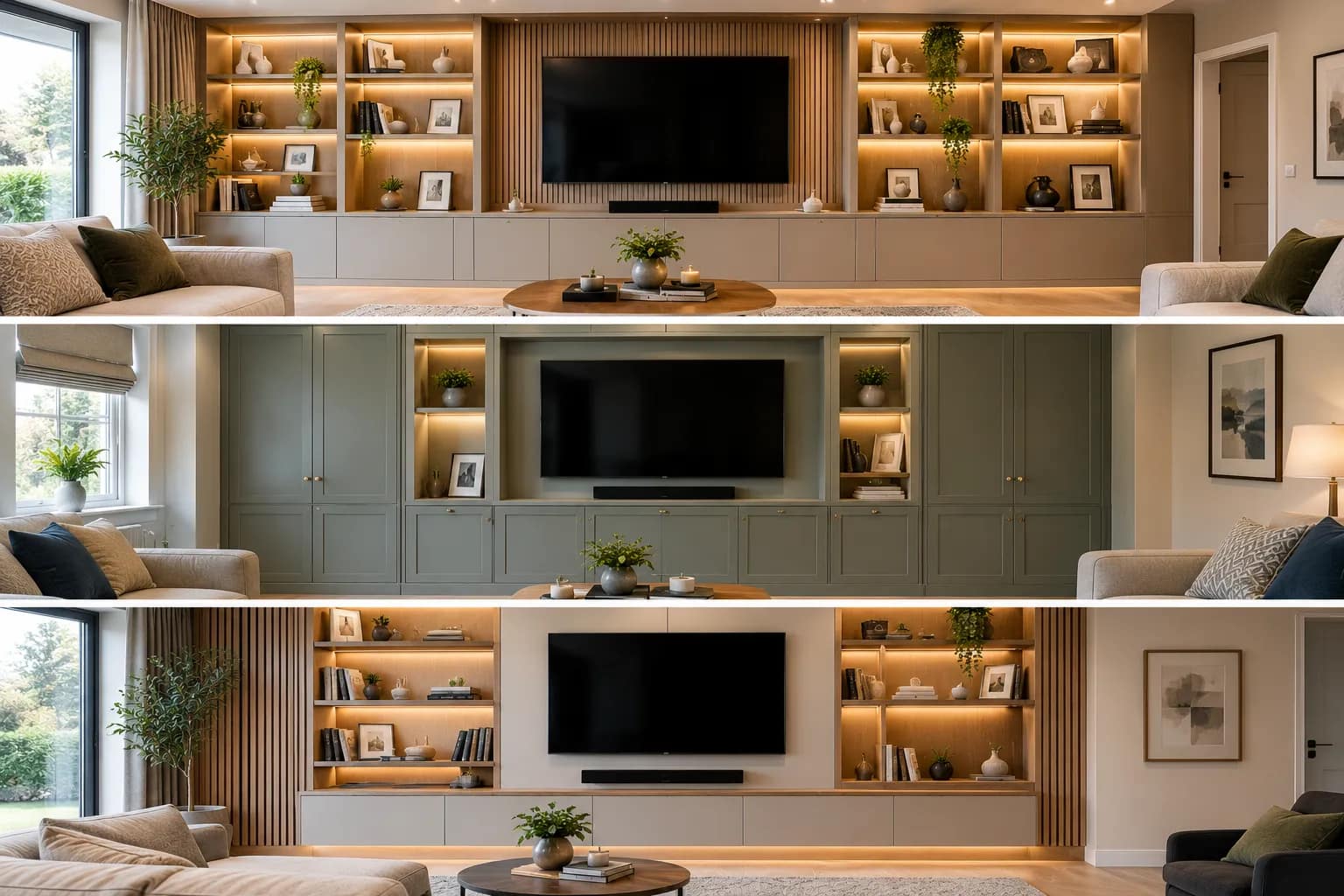 What Is a Built-In TV Wall
