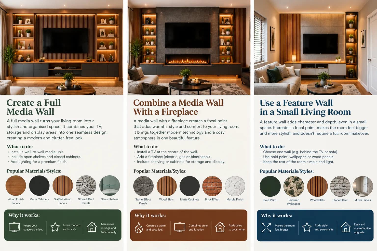 living room feature