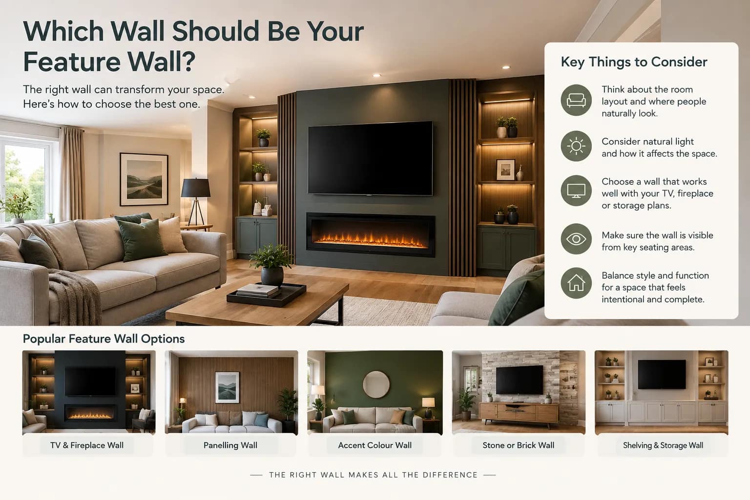 Which Wall Should Be Your Feature Wall