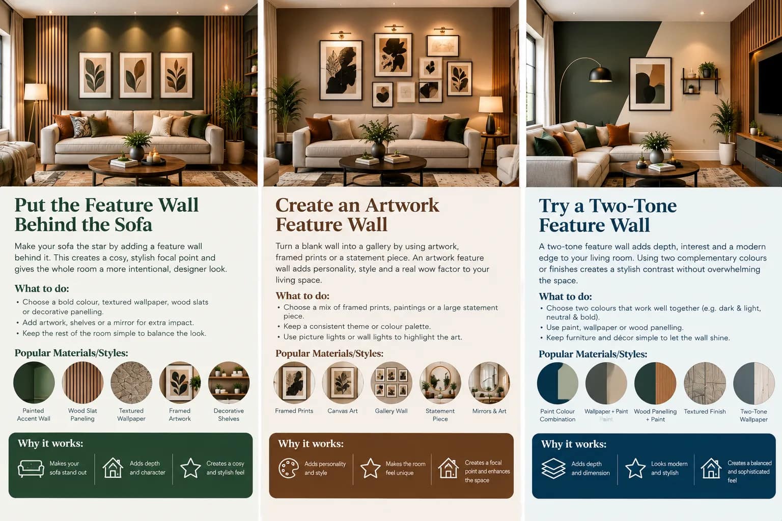 living room feature