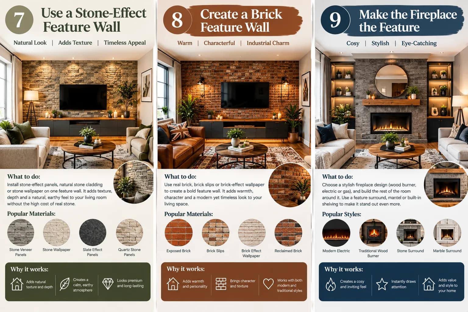 living room feature