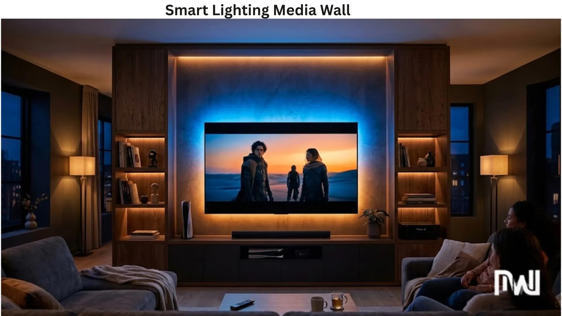 Smart Lighting Media Wall