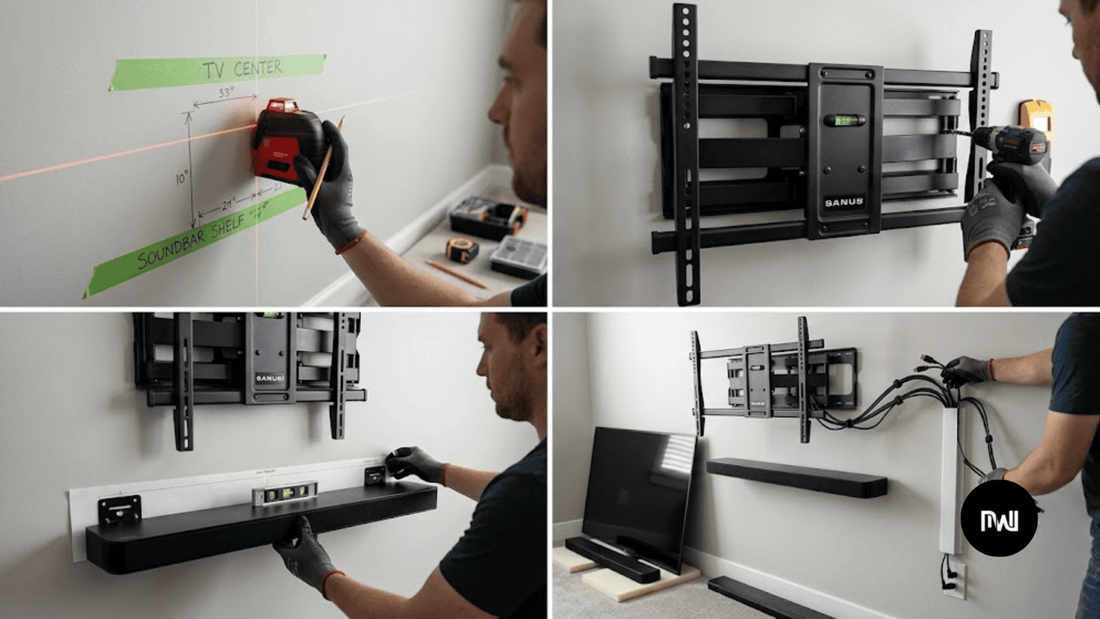 TV Mounting & Audio Hardware Extras