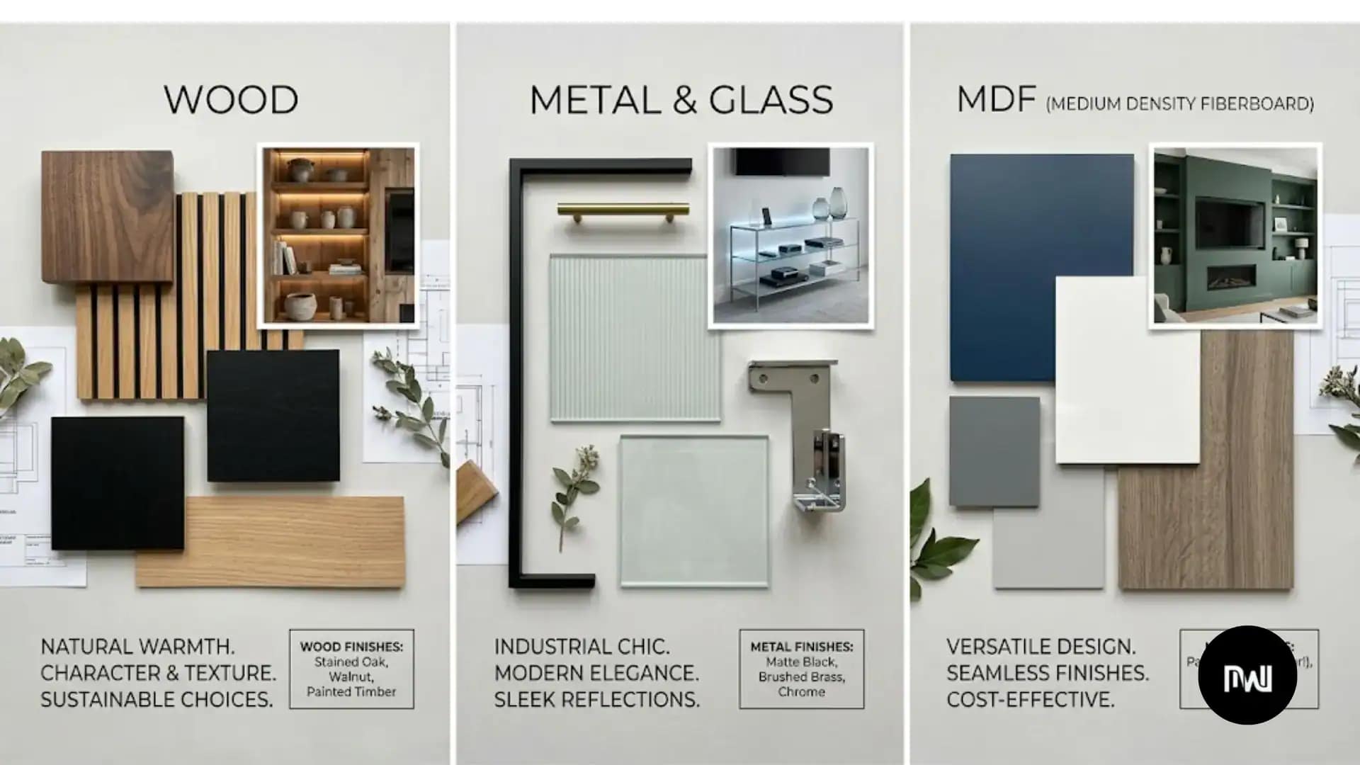 Choosing Materials & Finishes for Your UK Media Wall