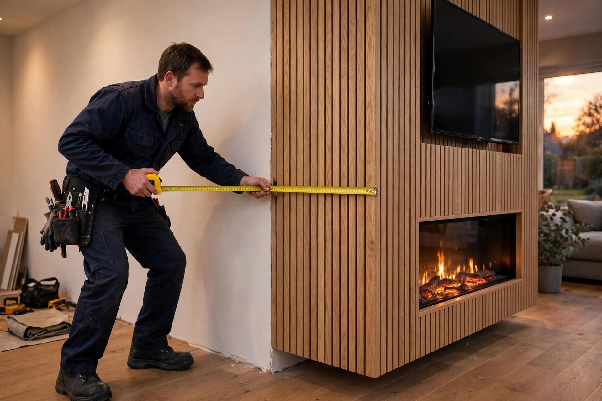 Electric Fire Depth vs Media Wall Depth What Is the Difference